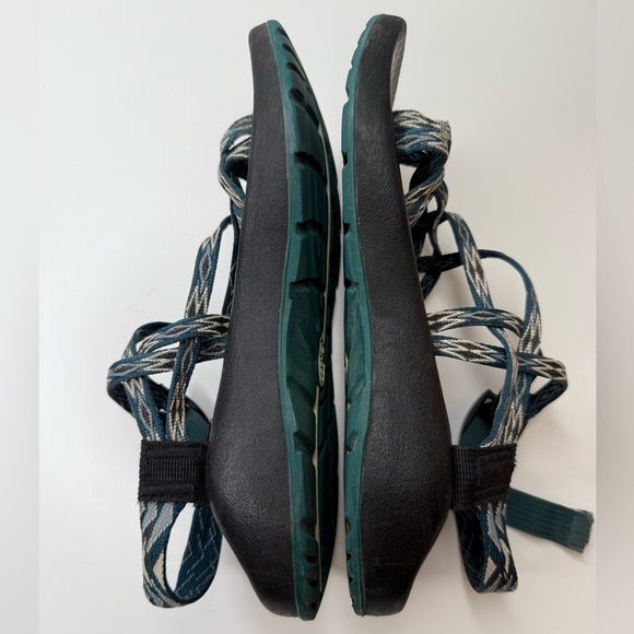 Chaco ZX2 Classic Angular Teal Sandals Women's Size 8 Outdoor Hiking Camping H2O - Picture 15 of 15